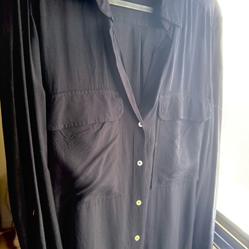 Zara shirt black like new, size M