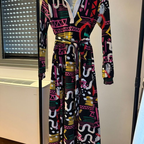 Jordan Karavan dress used, long cotton, colorful
