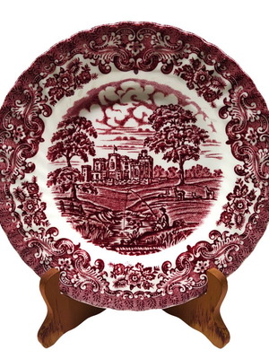 Διακοσμητικό Πιάτο British Anchor Ironstone Olde Country Castles Ηνωμένο Βασίλειο, Δεκαετία 1960