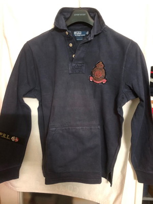 Polo Ralph Lauren μπλούζα φούτερ medium μεταχειρισμένη, μπλε