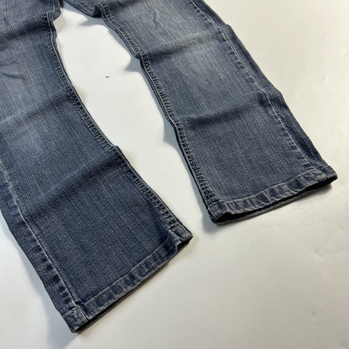 Vintage Y2K Blue Motion Flared Jeans size 38, grey