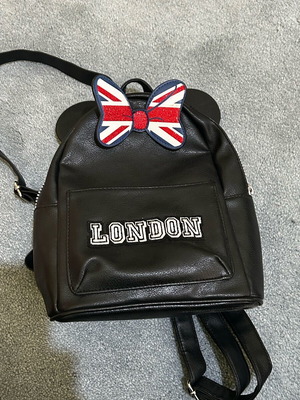 Mini backpack bag like new, black, Primark