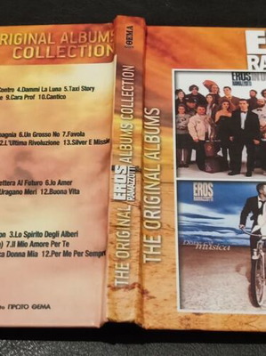 Eros Ramazzotti The Original Albums Collection 4 CD new, pop