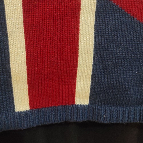 Atmosphere wool sweater with England flag like new, size M