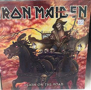 Iron Maiden Death on the road σφραγισμένο διπλό βινυλιο