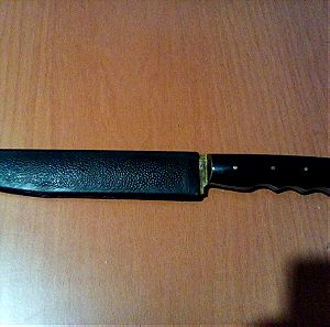 Κρητικο μαχαίρι με μαντινάδα.