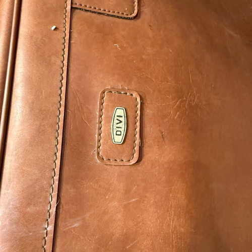 Divi vintage βαλίτσα σαν καινούργιο, καφέ