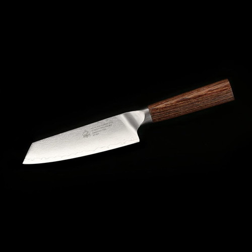 PUMA IP Santoku knife 14.3cm VG-10 Damascus new with Pakkawood handle