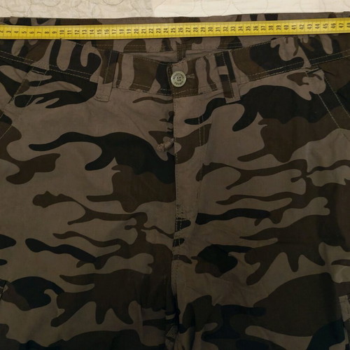 Men's military cargo pants camouflage Schott like new