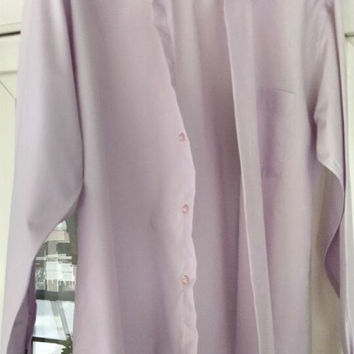 Berto Sezo by Armo men's shirt size M like new, light purple