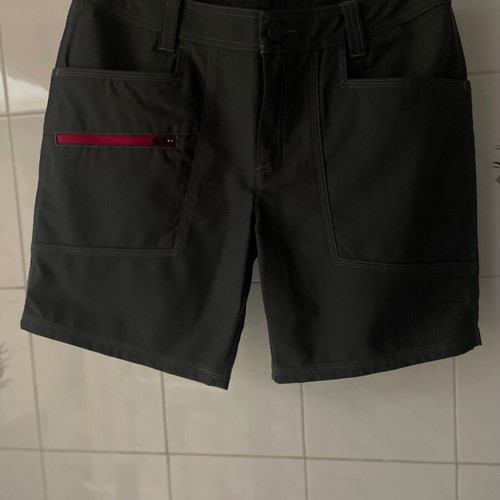 Icebreaker Merino women's trail shorts like new, size 28/38, gray