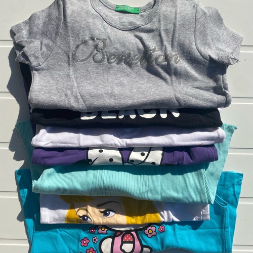 Baby short-sleeve shirts pack of 7 like new, 12-18 months
