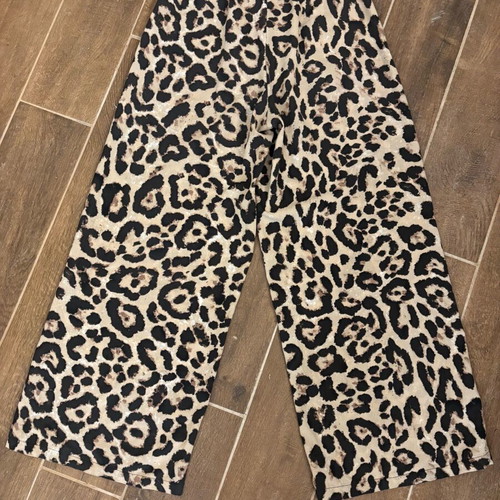 Ψιλόμεση παντελόνα Animal Print σαν καινούργια, μέγεθος M
