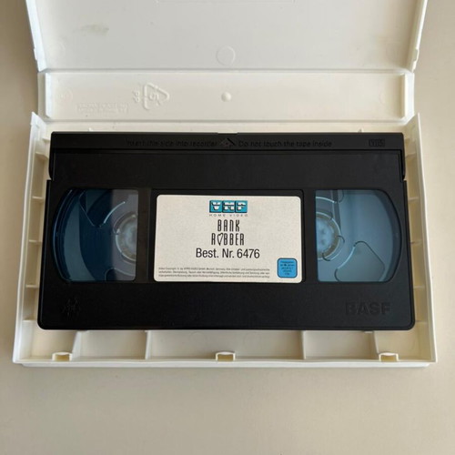 VHS video cassette like new, in German