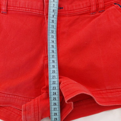 Guess women's red shorts large like new