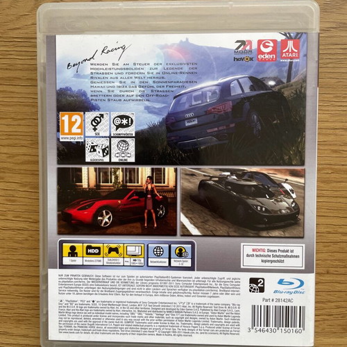 PS3 TDU 2 Test Drive Unlimited mint condition
