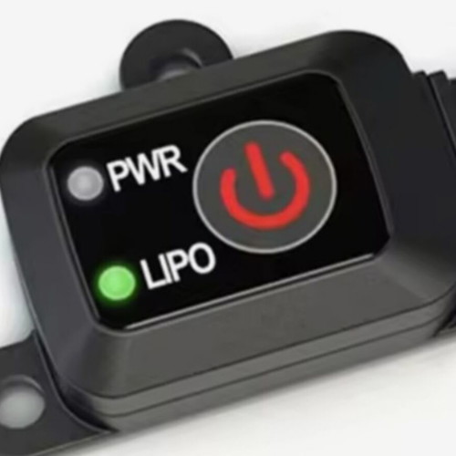 Lipo battery switch with indicator