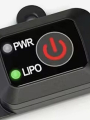 Lipo battery switch with indicator