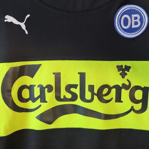 Puma Odense Boldklub OB Retro Football Jersey Long Sleeve Size S like new