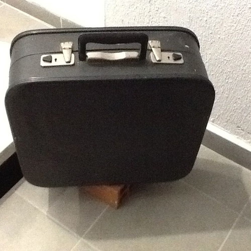SUITCASE, VINTAGE, ERA 1950