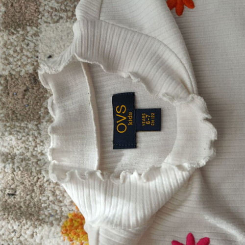 Ovs Fashion girls' white t-shirt like new