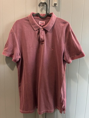 Wrangler Polo πουκάμισο Large vintage μπορντώ σαν καινούργιο
