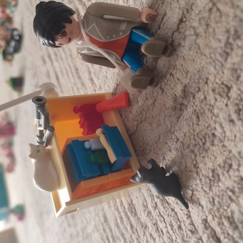 Playmobil Veterinary Clinic Set like new