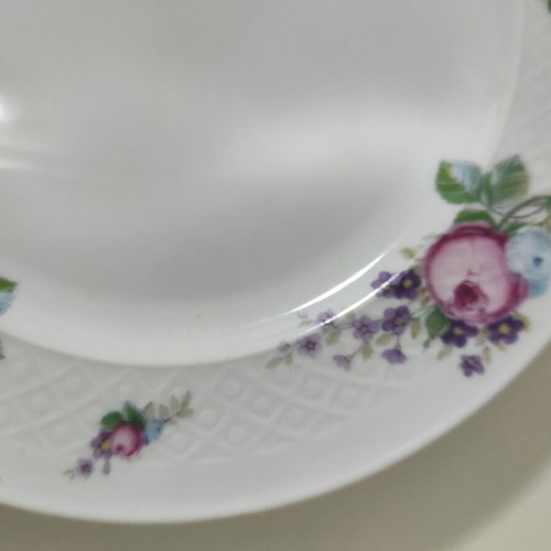 Seltmann Weiden Bavaria plates used, set of 2 pieces