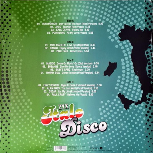 ZYX Italo Disco Best Of Volume 6 vinyl record