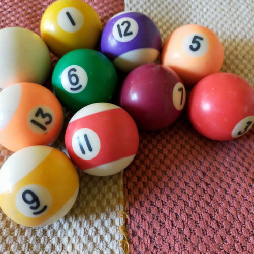 Mini ball collection used