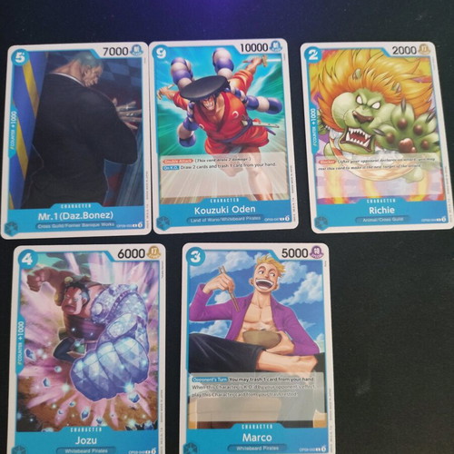 One Piece TCG pack of 42 op-9 common cards like new