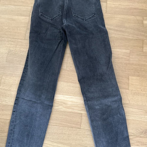 Stradivarius black faded jeans, size S