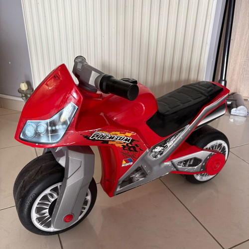 Bundle 3-in-1 Ride-On Motorcycle, Car and Inflatable Frog Toy used