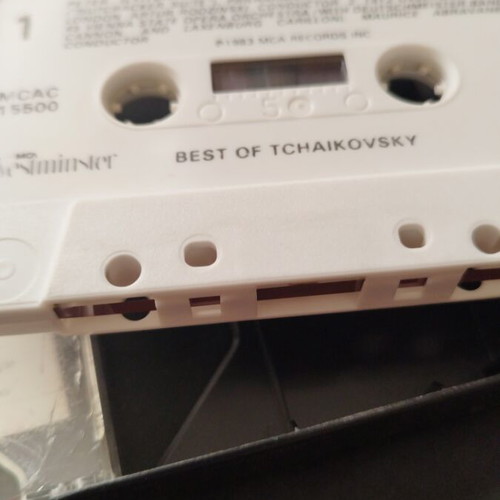 Best Of Tchaikovsky cassette tape like new, classical