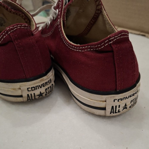 Converse All Star women's sneakers, size 39.5, burgundy