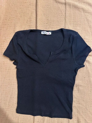 Pink Woman top like new, black, size M