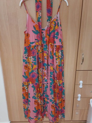 Karavan maxi dress, colorful, 100% cotton