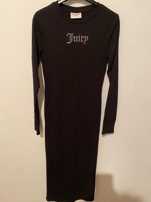 Juicy Couture midi/maxi dress black like new
