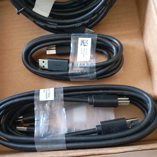 USB 3.0 cable A/B new, pack of 6 pieces