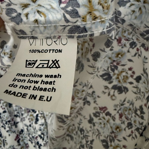 Floral Πουκάμισο Vittorio size S like new