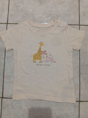 Sinsay κοντομάνικο μεταχειρισμένο για κορίτσι 1,5-2 ετών