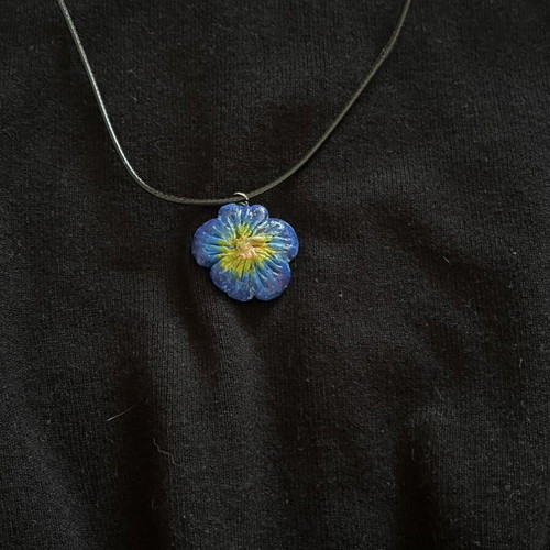 Blue Dreams handmade blue necklace