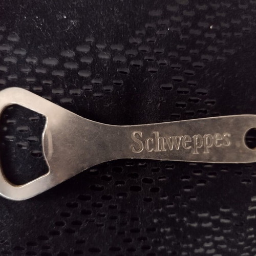 Schweppes vintage bottle opener used