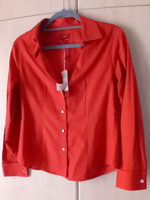 Talbots women's shirt new in burnt orange