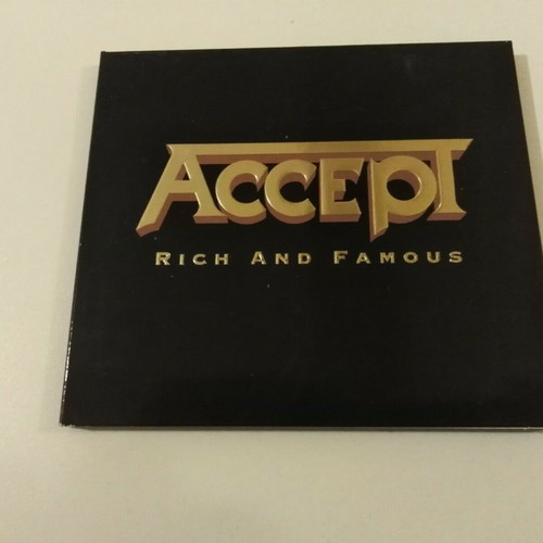 Accept Rich and Famous CD used, metal