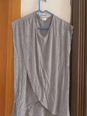 Maternity blouse Next gray like new, size L