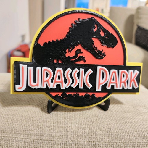 Jurassic Park 3D Printed Table Decor New