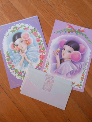Vintage stationery collection with envelopes new