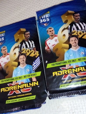 Panini pack of two sealed packets with 6 cards each new