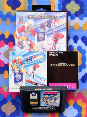 Winter Olympics: Lillehammer '94 Sega Mega Drive game mint condition